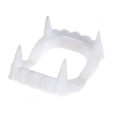 The jaw is white