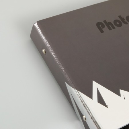 Photo album 25 sheets (corners+rings) "Mountains" embossing 19x27x3 cm-6