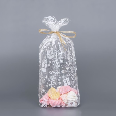 Package Packy BOPP, with a bottom fold, "Gifts" 20*35 cm-1