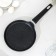 Pancake pan, d = 20 cm, plastic handle, anti -stick coating, dark marble color