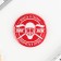 Hockey sunset icon, d = 56 mm