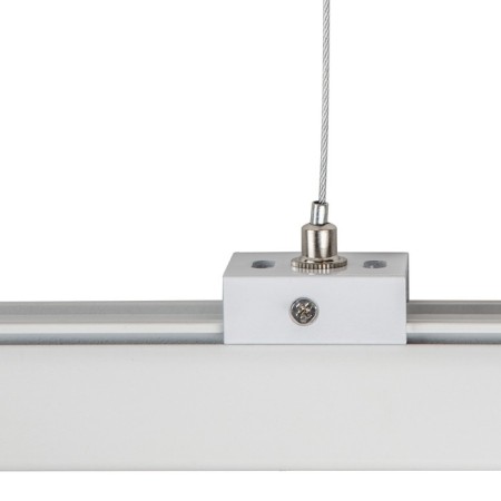 Set for suspended installation of three -phase busbar. Uniel, IP20, white color-4