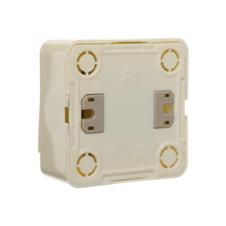 Luazon Lighting "League" switch, 10 A, 2 keys, invoices, beige-2