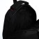 Youth backpack from textiles, 2 parts with lightning, 4 pockets, black/red color