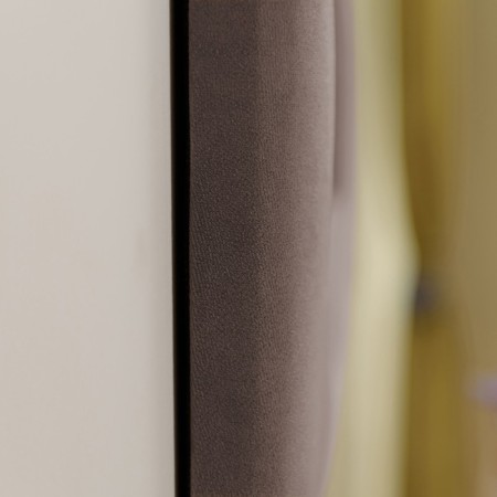 Square mirror "Alero" with buttons, 855 × 855 mm, premium velor, color dusty lilac-3