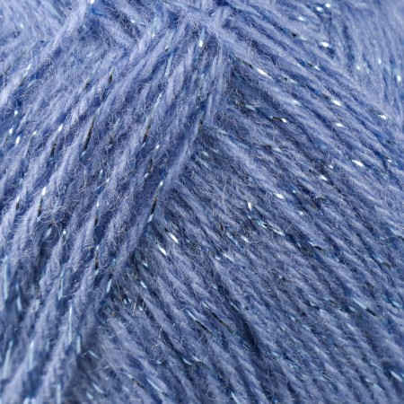 Yarn "Angora Gold Simli" 20% wool, 75% acrylic, 5% metallic 500m/100g (40 blue)-2