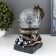 Plasmic ball Polystone "Cobra" gold 21x13x10.5 cm