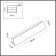 Wall lamp Leo IP54 LED 12W 3000k