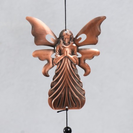 Wind Music Metal "Angel Prayer" 10 bells for copper 5x5x55 cm-1