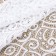 Lace elastic fabric, 180 mm × 2.7 ± 0.5 m, fluid-white color