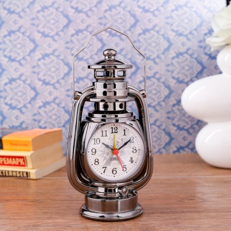 Clock - alarm clock "Kerosinka", discrete move, dial D -6 cm, 9 x 21 cm, aa