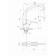 FAUZT FZS-863-129 kitchen mixer, single-leaf, pour 190 mm, chrome
