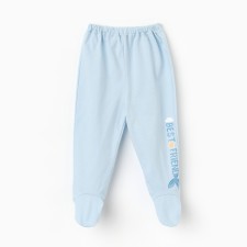 Sliders for a boy, blue color, height 68
