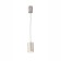 Squirrel lamp mantra aruba, e27, 1x20W, 400 mm, silver color