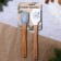 A set of silicone blades "New Year's mood", 2 pcs in a set (26x5 cm, 23.3x4.3 cm)
