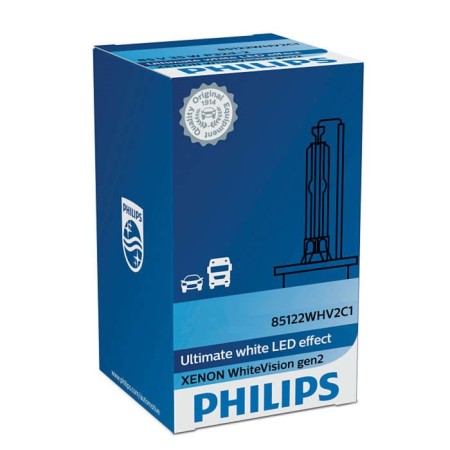 Xenon lamp Philips Whitevision D3S, 5000K, 35 W, 42403WHV2C1-1