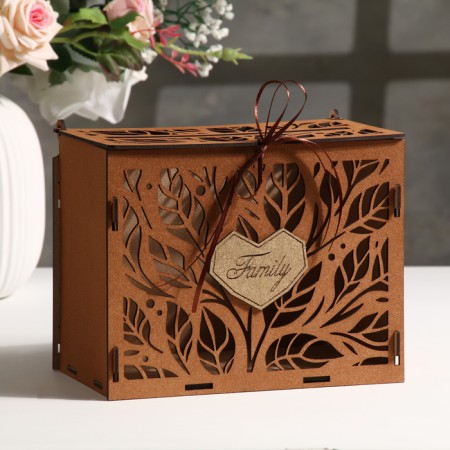Wedding set "stylish", oak, 3pcs, MDF-1
