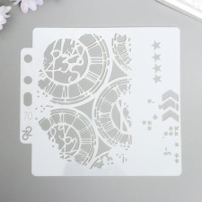 Plastic stencil 