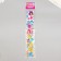Stick plastic volumetric "mermaids and outfits" with gold stroke mix 33.5x6 cm