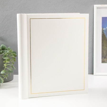 Photo album magnetic 23x28 cm. 30 sheets, "classic" white