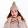 COMPLEMENT WINDER (hat/snood), cocoa color, size 56-58