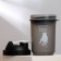 Sports shaker "Sport? Or maybe not? ", Black, with a bowl for protein, 500 ml
