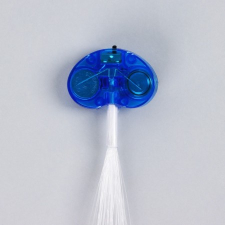 Hair strand on a hairpin, luminous, 3.5 x 33 cm-2
