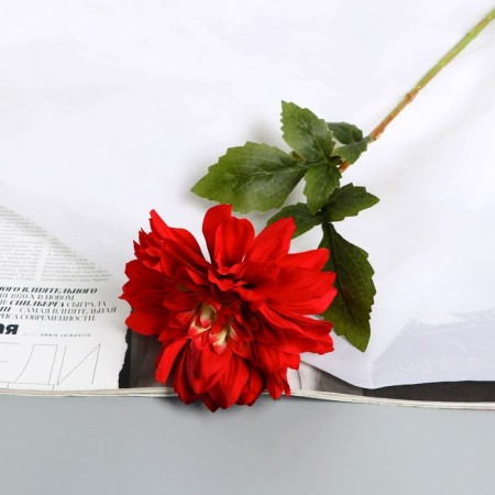 Artificial flowers "Georgin Extra Galant" 60 cm D-15 cm, burgundy