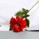 Artificial flowers "Georgin Extra Galant" 60 cm D-15 cm, burgundy