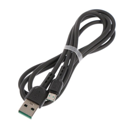 Hoco X33, microUSB - USB, 4 A, 1 m, PVC braid, black-5
