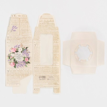 Capley box, confectionery packaging, 1 cell “What the heart wishes”, 9 x 9 x 11 cm-5