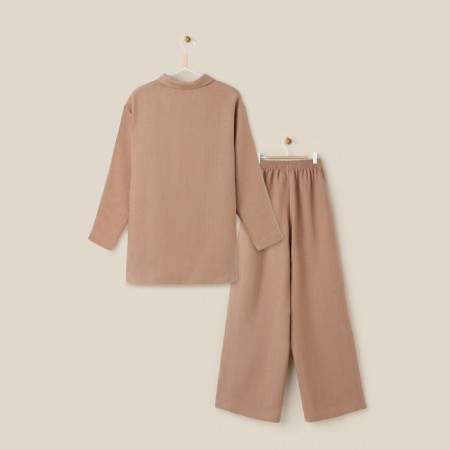 Female featherbone (shirt and trousers) SL Home p. XL, coffee-10