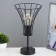 Board Lamp "Chilly" E27 40W Black 18x18x29cm Risalux