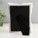 Photo frame Polystone 10x15 cm "Elegy" White with golden corners 21x16 cm