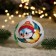 Ball "Sinichka in a hat" mix, 80 mm., In a gift package