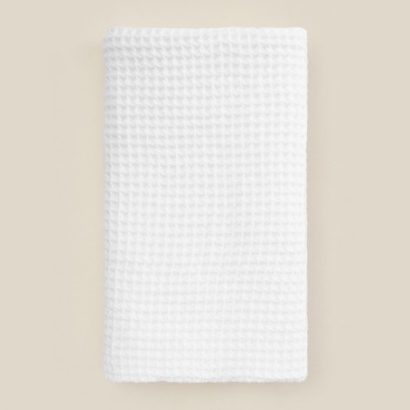 Waffle towel SL Home: Basic "Blanc de Blanc" 90x150 cm, 100% cotton, 340 g/m2-6