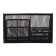 Chancellery trifle stand 7 departments, mesh metal, black