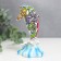 Polystone souvenir "painted dolphin" mix 4.8x5.5x10.5 cm