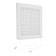 Ventilation grate Zein Lux LRR200V, 200 x 200 mm, with a grid, detachable, adjustable