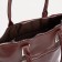 Luggage bag, external pocket, long belt, brown color