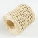 Yarn 100% cellulose "Softino raffia color" tape, beige 200m ± 2m 120 g