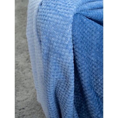 Midnight plaid, size 200x200 cm, blue color-1