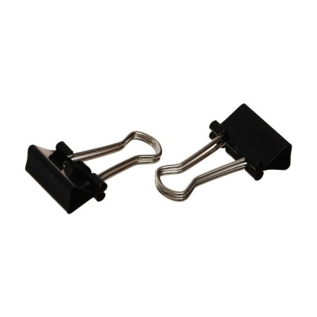 Paper clamps 15 mm, 12 pieces, black-4