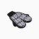 Double female mittens, black color, river 18