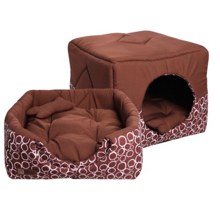 Lynchik "Domeded" 45 x 45 x 45 cm, chocolate-3