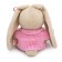Soft toy "Bunny", in a sweater with a heart, 5 cm
