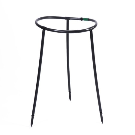 Builder, d = 48 cm, h = 70 cm, leg d = 2 cm, plastic, black "rose"