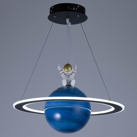 Causte "Cosm Bayerluxonavt and Planet" LED 53W 4000K Black 48x48x40 cm Bayerlux-1