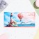 Money envelope "On Birthday!" Lighthouse and balloon, 16.5 x 8 cm