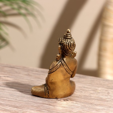 Souvenir "Buddha" brass 7.5 cm-3